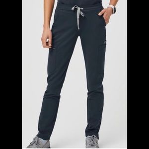 FIGS dark harbor Yola skinny scrub pants LR